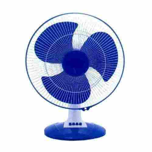 53 Watt Blue And White Stainless Steel Input 240 Voltage 3 Different Speed Table Fan