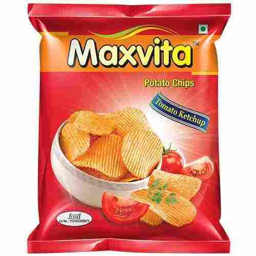 30 Gram Tasty And Crispy Tomato Flavor Maxvita Potato Crisps