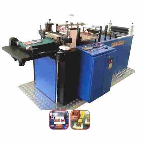 Automatic Pvc High Speed Label Cutting Machine, Mild Steel Metal Body