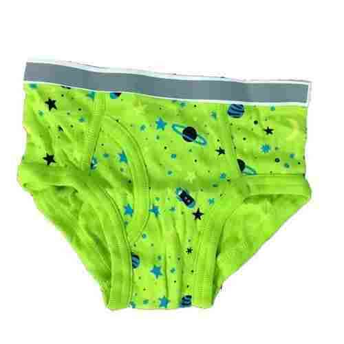 Breathable Cotton Boys Brief Green Underwear
