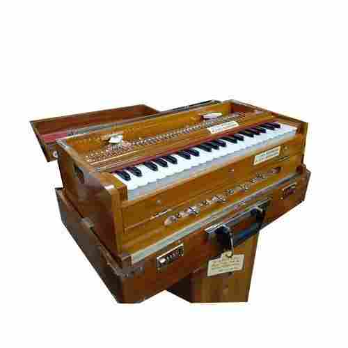 Wooden Portable Box Harmonium With 16 Kg Weight And 37 Keys, Dimension 26 x 18 x 10 inch
