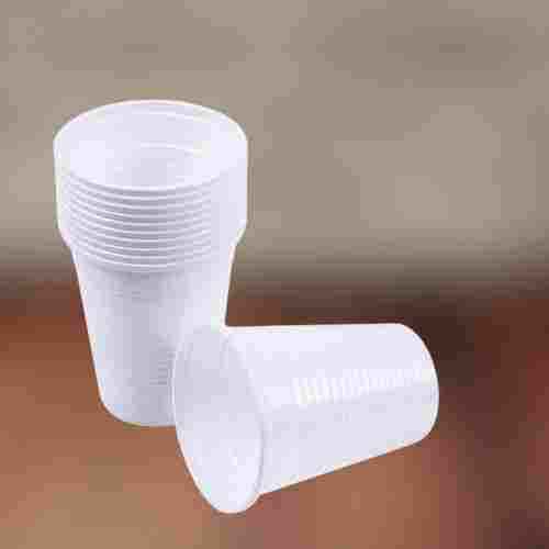 120 Ml Pack Size 1 Mm Thick White Round Plastic Disposable Glass