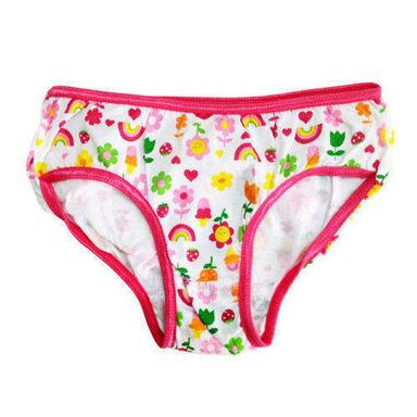 Ladies Comfortable Easy To Wear Lightweight Durable Cotton Pink Printed Panty Grade: Industrial