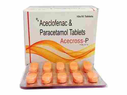Aceclofenac And Paracetamol Tablets 