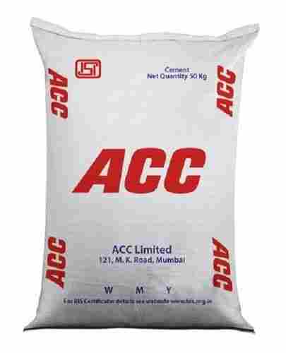 Packaging 50 Kg 5% Mgo High Grade Of Portland Grey Acc Cement