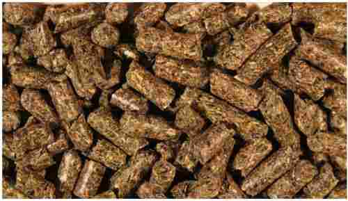 Brown Dried Contain 5-10% Moisture Promote Health And Growth Pellets Cattle Feeds