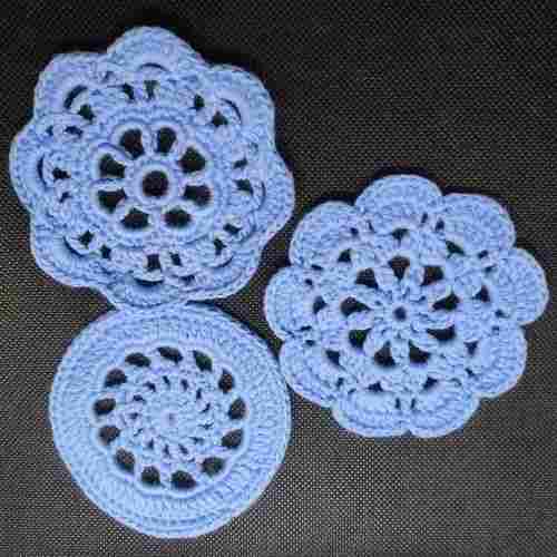 Cotton Knitting Flowers Embroidery Applique for Dress Decoration