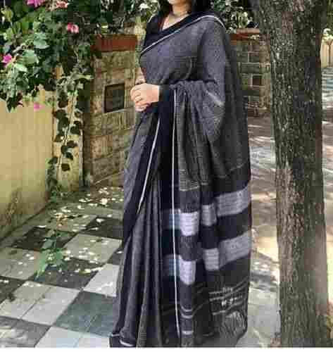 Designer Cotton Saree With Blouse Piece