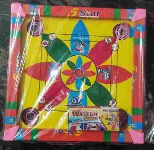 For Indoor Playing 14 Inch Plastic Kids Carrom Board