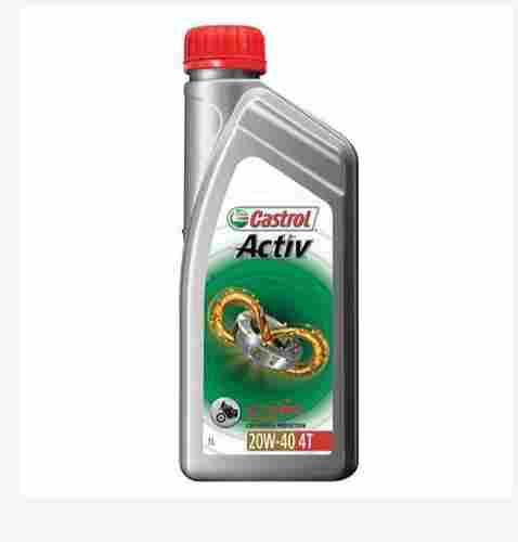 Pack Of 1 Litre 20w40 Viscosity Conventional For Two Wheeler Castrol Engine Oil 