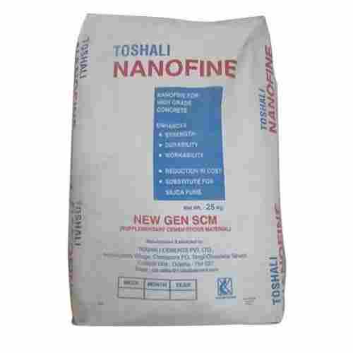Toshali Nanofine Cement Additive Packaging Type Pp Bag Packaging Size 25 Kg Excellent Resistance To Sulphate 