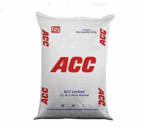 50 Kilogram Portland Pozzolana Acid Proof Extra Rapid Hardening Ultra Fine Acc Cement