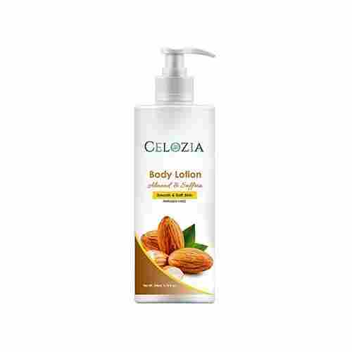 Celozia Almond And Saffron Body Lotion For Oily And Normal Skin Types