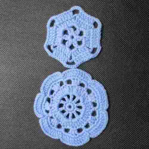 Cotton Knitted Embroidery Flowers Appliques for Dress, Clothes and Scarf