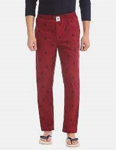 Casual Wear Regular Fit Ankle Length Breathable Printed Readymade Mens Cotton Pyjama