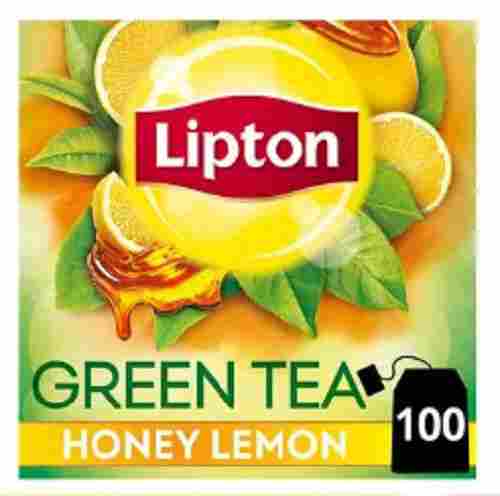 Packed Of 100 Bags Natural Stay Fit Lipton Honey And Lemon Green Tea Bags