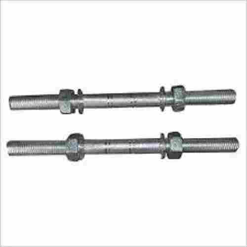 Silver Colour And Dumbbells Rods