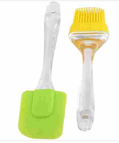 Yellow And Green Tip Silicon Body 10 Inch Length Oil Paint Brush 