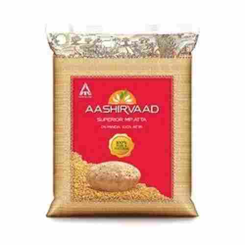 Pack Of 5 Kilogram Natural And Pure Food Grade Aashirvaad Wheat Flour 