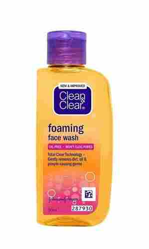 Pack Of 50 Ml Clean And Clear Foaming Face Wash