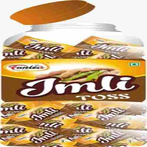 Soft Fruity Sour Chewy Flavor Imli Toss Tamarind Candy, Packaging Plastic Box