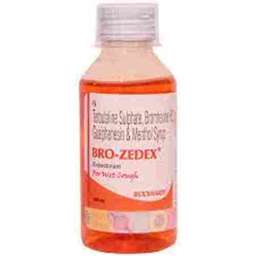 Used To Treat Bro- Zedex Sf Syrup, 100 Ml