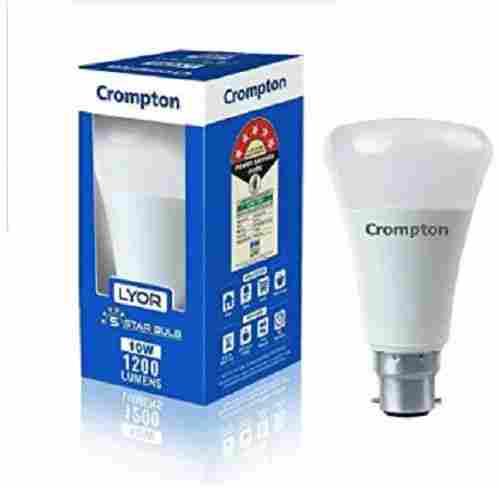 10 Watt Power Dome Shape Base 22 Creamic Body Crompton Led Bulbs