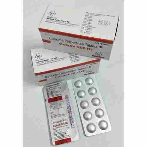 Cefixime Dispersible Tablets Ip, 10x10 Tablets