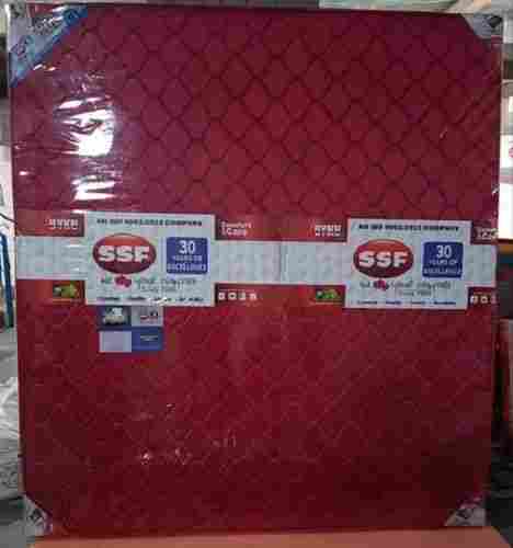 Soft Comfortable Rectangular And High Density Red Foam Mattress