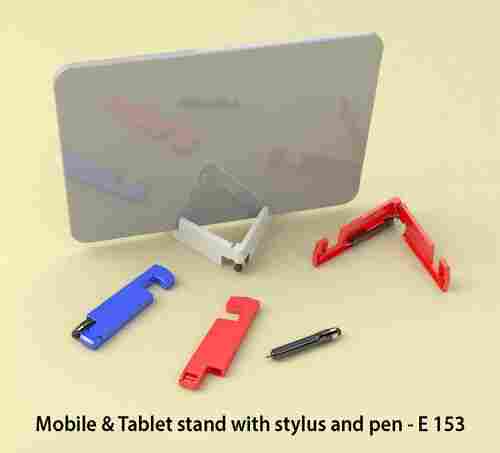 Mobile and Tablet Stand with Stylus and Pen