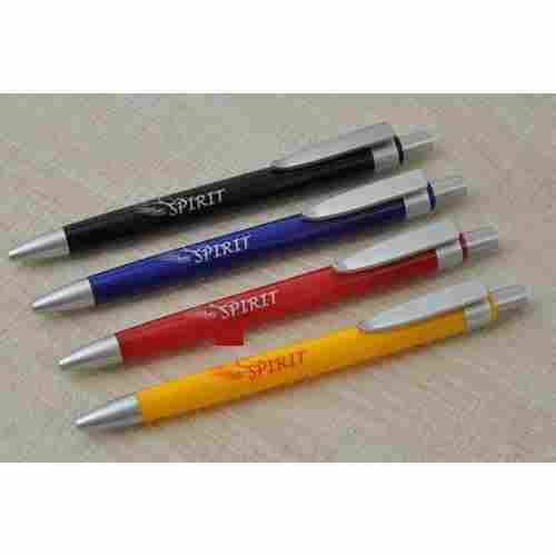 Pack Of 4 Piece Waterproof And Lightweight Spirit Plastic Ball Pens