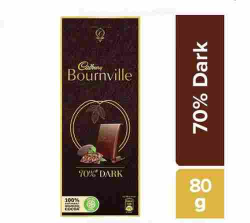 Pack Of 80 Gm Sweet Taste Cocoa Cadbury Bournville Dark Chocolate 