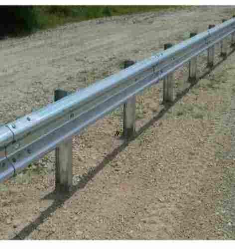 W Type Zinc Surface Coating Grey Metal Crash Barrier for Road Safety