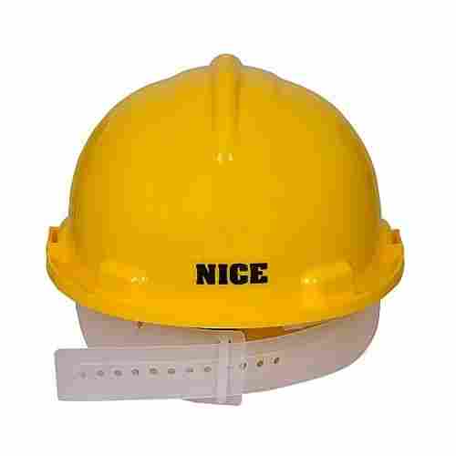 Yellow Industrial Safety Helmet With Light Weight Head Protected Heavy Duty