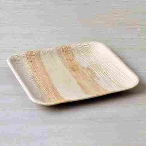 Recyclable And Disposable Square Shape 8 Inch Plain Areca Leaf Plates