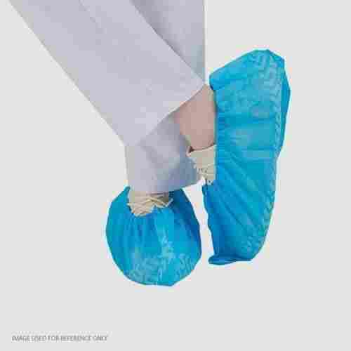 400x170 MM Size Disposable Blue 30 GSM Non Woven Shoe Cover