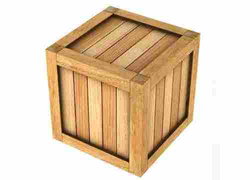 Capacity 50 Kg Polished Finish Brown Pine Wooden Packaging Boxes