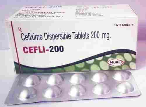 Cefixime Antibiotic Tablets 200 Mg