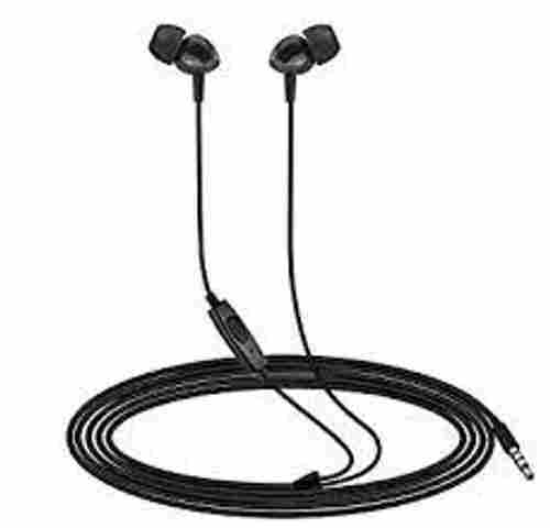 Excellent Sound Quality And Bass System Lightweight Mobile Black Colour Earphone