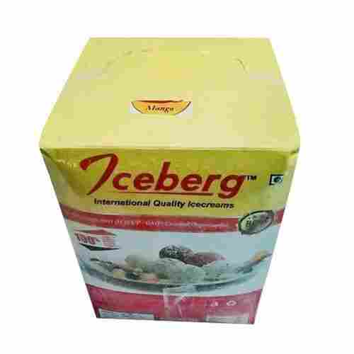 Hygienic Prepared Packed Sweet Taste Easy To Digest Iceberg Mango Ice Cream
