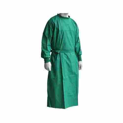 Safe Hygienic Best Quality Long Sleeves Blue Disposable Surgical Gown