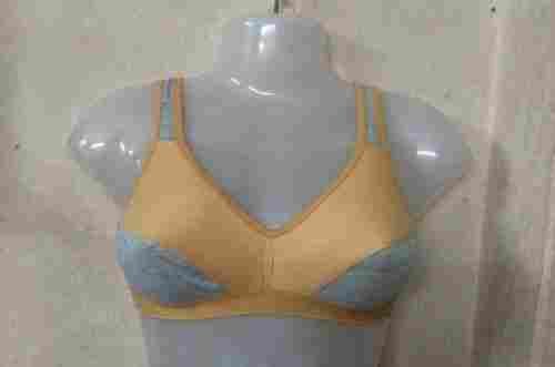 Ladies Breathable Comfortable And Lightweight Cotton Peach Sports Bra