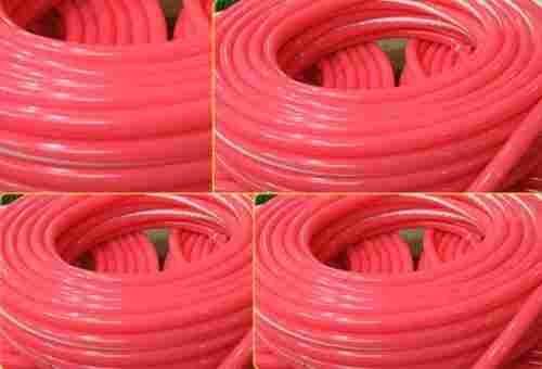 Long Lasting Crack Resistant And Leakproof Pink Color Flexible Garden Pipe
