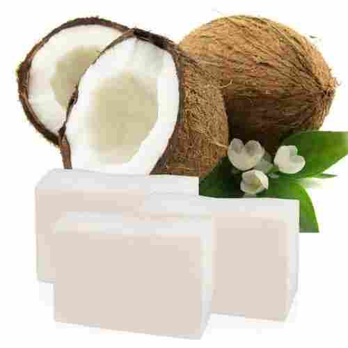 Rectangular Shape White 100% Pure Natural Glowing Parabens Coconut Oil Soap