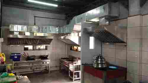 Reduce Smock Ruggedly Easy To Clean Wall Mounted Silver Kitchen Chimney