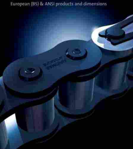 Stainless Steel Industrial Chain, Roller Diameter 10-20 Mm, Black Color
