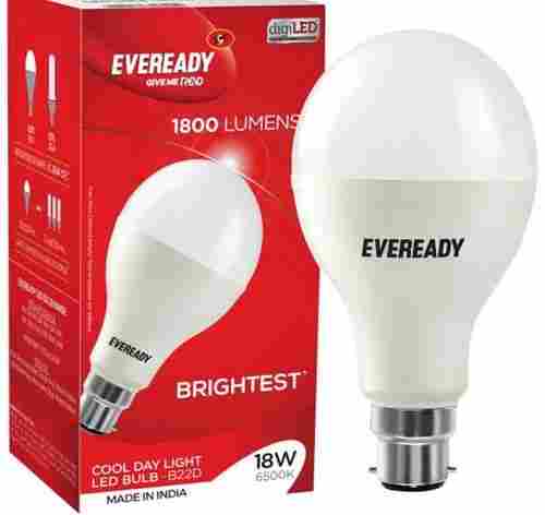 18watt Low Power Consumption Cool Day Light Round Ceramic White Led Bulb
