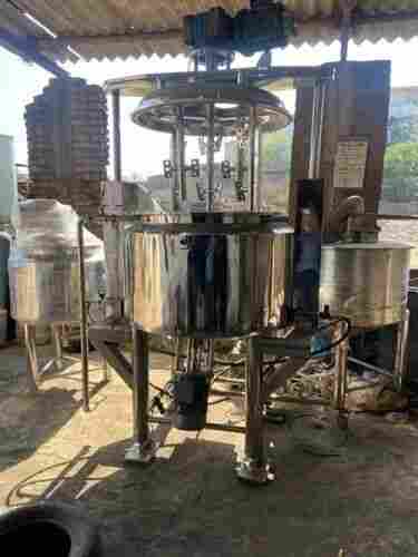 220V/50Hz Fully Automatic Stainless Steel Planetary Mixer with Bowl Volume of 500 L