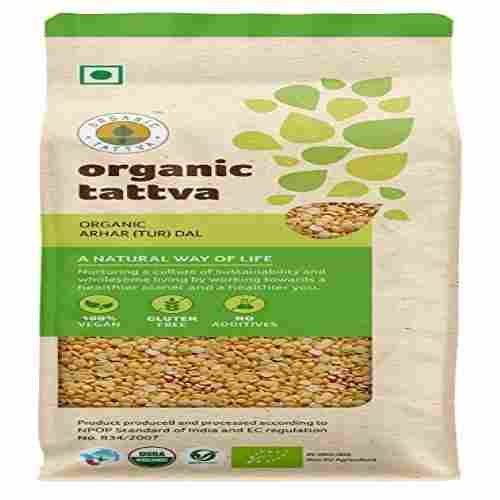 No Additives Healthy Natural Food Organic Tattva Toor Dal Used For Cooking