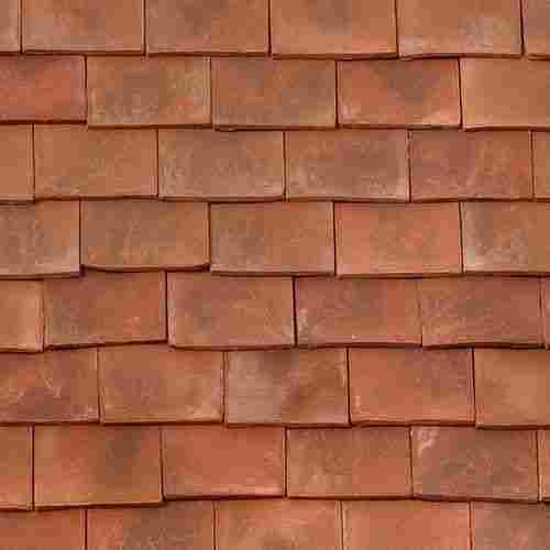15 X 35 Mm Size 6 Mm Thickness Rectangle Shaped Red Clay Brick Plain Wall Tiles